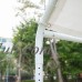 Ktaxon 20'X10' Carport Car Canopy Versatile Shelter Car Shed with 6 Foot Tubes White   